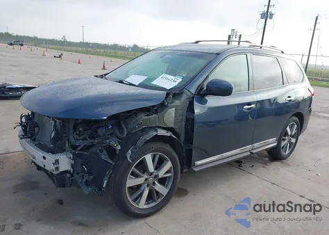 2013 Nissan Pathfinder Platinum z USA, uszkodzony, nr VIN 5N1AR2MNXDC603579